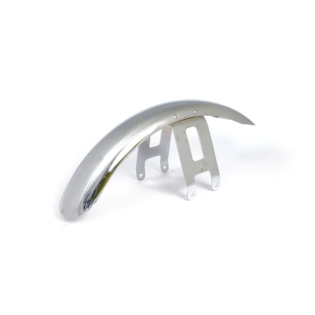 MCS 49-84 FL custom narrow front fender. Chrome - 900485