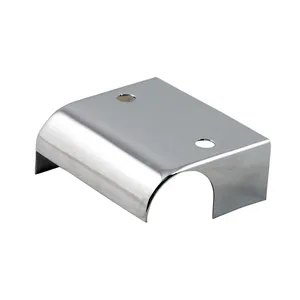MCS Rear master cylinder cover. Chrome