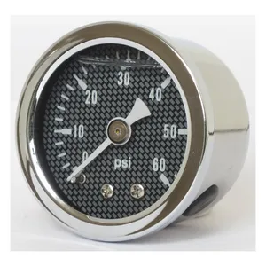 Marshall Marshall oil pressure gauge, 0-60 PSI. Stainless housing