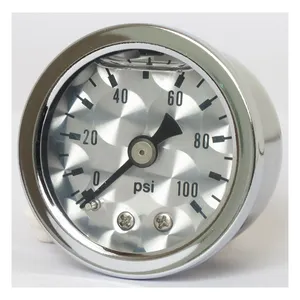 Marshall Marshall oil pressure gauge, 0-100 PSI. Stainless housing