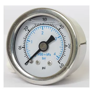 Marshall Marshall oil pressure gauge, 0-60 PSI. Stainless housing