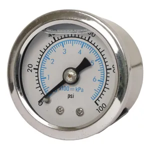 Marshall Marshall oil pressure gauge, 0-100 PSI. Stainless housing