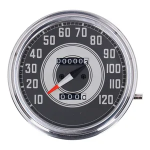 MCS FL speedometer, ''41-45 face'', silver/black. 1:1 mph