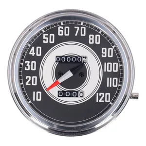 MCS FL speedometer, ''41-45 face'', silver/black. 2:1 mph