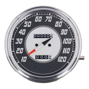 MCS FL speedometer, ''46-47 face'', silver/black. 1:1 mph