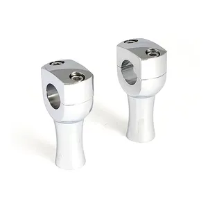 MCS Dighton 3" domed risers. Chrome