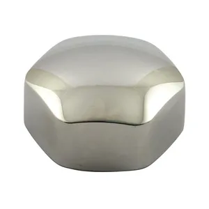 Streethogs Stem nut, flat crown Acorn. Stainless