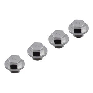 Streethogs Street Hogs, rocker shaft end plug set. Hex style. Stainless