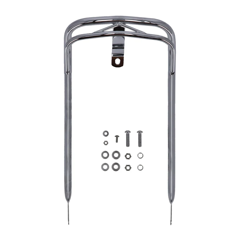 MCS Vintage fender rail, rear. Chrome - 91402-00