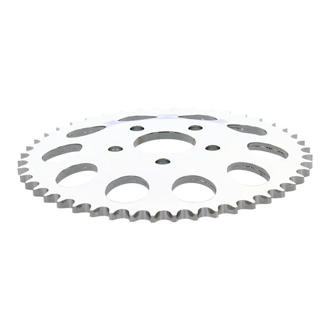 MCS Rear sprocket, chrome. 46t - 900930