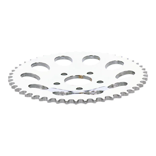 MCS Rear sprocket, chrome. 49t - 900935
