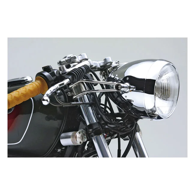 Daytona Vintage 5-3/4" headlamp. Chrome
