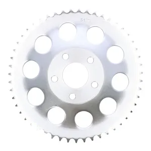 MCS Rear sprocket, zinc. 51t