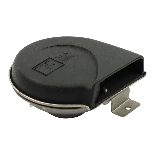 MCS Marine horn, with ABS snail shell cover. Black - 900989