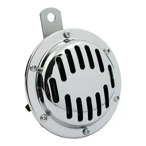 MCS Custom disc horn. 101mm. low tone. Chrome