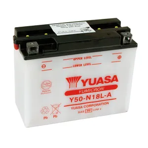 Yuasa Yuasa, Yumicron 12V lead-acid battery Y50-N18L-A. 20Ah