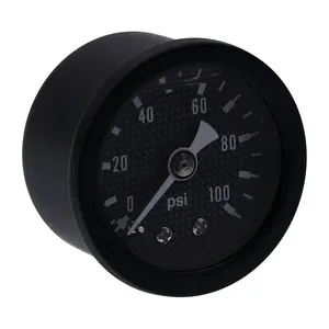Marshall Marshall oil pressure gauge, 0-100 PSI. Black housing
