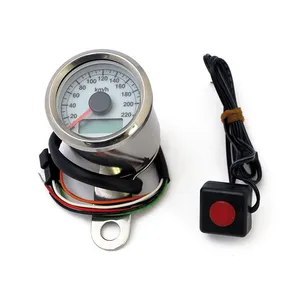 MCS Stoker, electronic speedometer. 48mm. White face