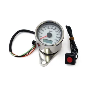 MCS Stoker, electronic speedometer. 60mm. White face