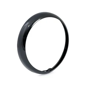 MCS Outer trim ring, 7" hydra headlamp. Gloss black