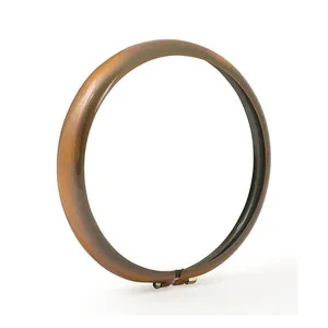 MCS Headlamp trim ring. 5-3/4". Copper plated
