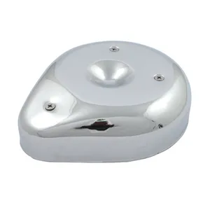 MCS Teardrop air cleaner assembly. Chromed steel