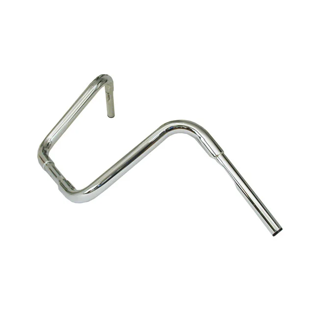 MCS 1-1/4" Buffalo Apehangers, 12" high, chrome - 901284