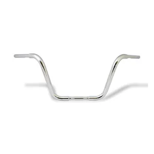 MCS 1-1/4" Buffalo Apehangers, 12" high, chrome