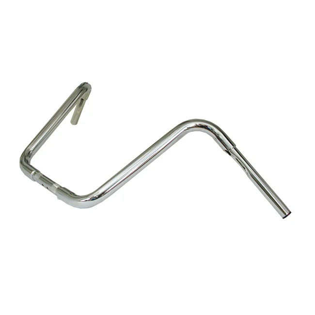 MCS 1-1/4" Buffalo Apehangers, 14" high, chrome - 901286