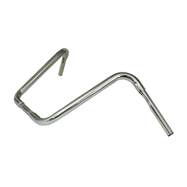 MCS 1-1/4" Buffalo Apehangers, 16" high, chrome - 901287