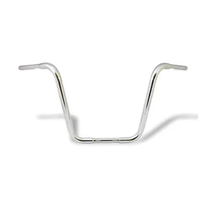 MCS 1-1/4" Buffalo Apehangers, 16" high, chrome