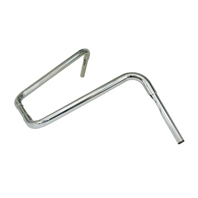 MCS 1-1/4" Buffalo Apehangers, 18" high, chrome - 901288