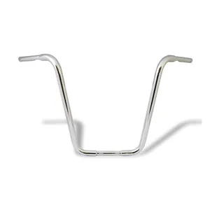 MCS 1-1/4" Buffalo Apehangers, 20" high, chrome