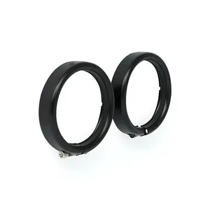 MCS Recessed trim rings. turn signals. Black