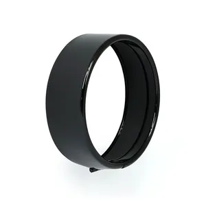 MCS Recessed trim ring. 5-3/4" headlamp. Gloss black