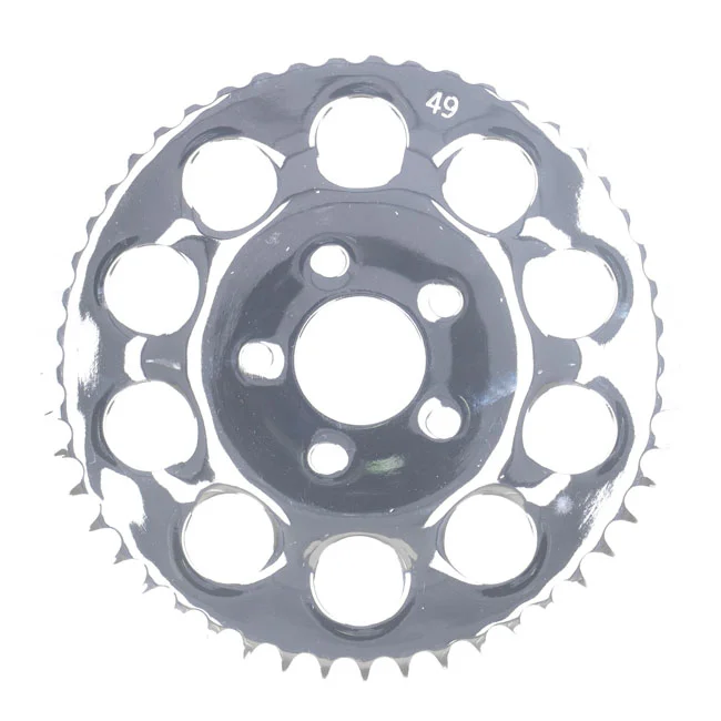 MCS Rear sprocket, chrome. 49t - 901400