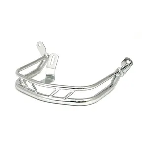 MCS Touring fender rail, rear. Chrome