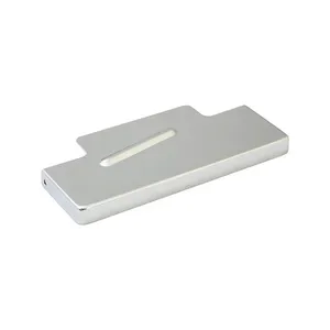 MCS Battery top cover. Chrome