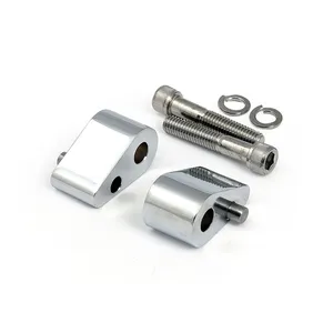 MCS Passenger floorboard extenders, 1" offset