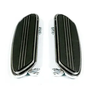 MCS Runway rider floorboards, 1" extended. Chrome