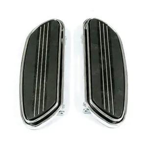 MCS Runway rider floorboards, std. length. Chrome
