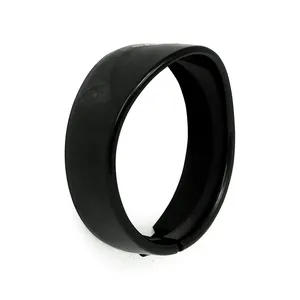 MCS Recessed trim ring with visor. 5-3/4" headlamp. Black