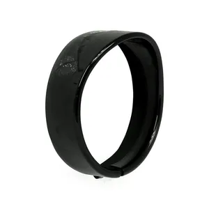 MCS Recessed trim ring with visor. 5-3/4" headlamp. Gloss black