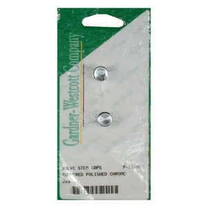 Gardner-Westcott Tapered valve stem cap. chrome