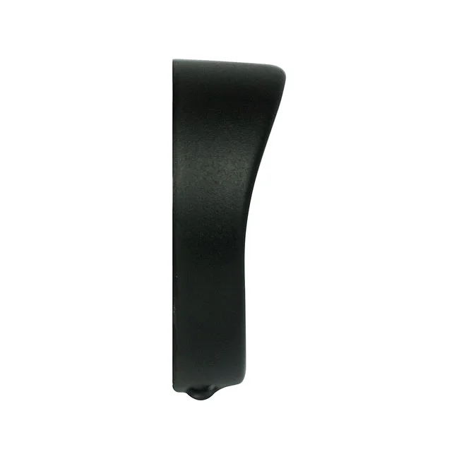 MCS Recessed trim rings with visor. turn signals. Black wrinkle - 69749-05