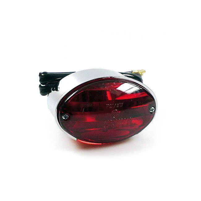 MCS Medium cateye taillight. Chrome - 901813