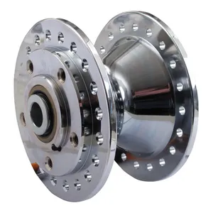 MCS Front wheel hub, 73-83 FX/XL. Chrome plated