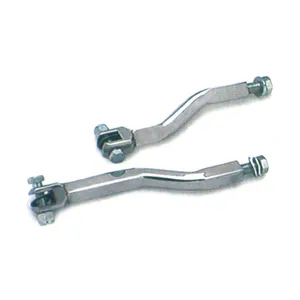 MCS XL Sportster highway peg mounts. Chrome