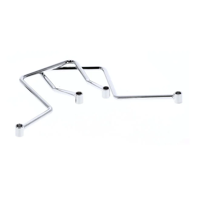 MCS Saddlebag support kit. Chrome - 90584-85