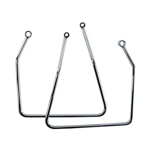 MCS Saddlebag support kit. Chrome